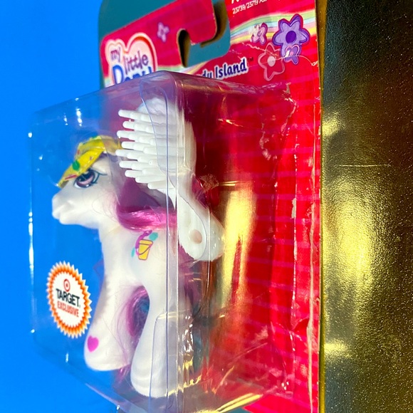 MY LITTLE PONY G3 NWT VTG 2005 BABY SANDY ISLAND PONY TARGET EXCLUSIVE w/BRUSH - Picture 7 of 14